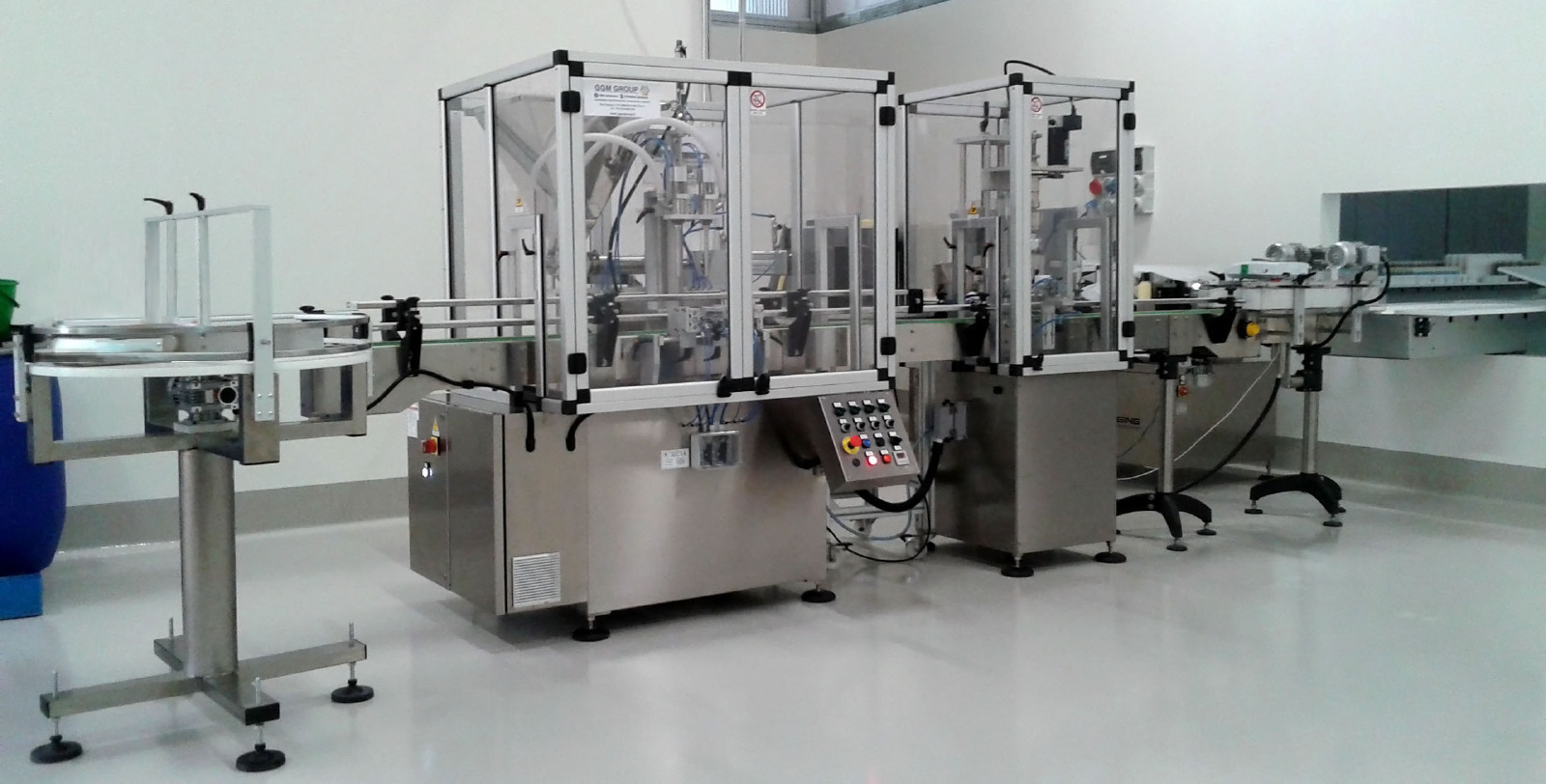 MONOINLINEA con riempiemento, tappatura e marcatura vasetti